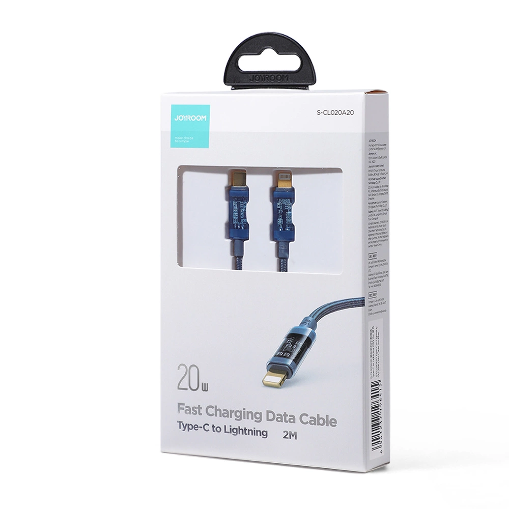 Joyroom S-CL020A20 Lightning / USB-C PD cable 20W 2m - blueeng