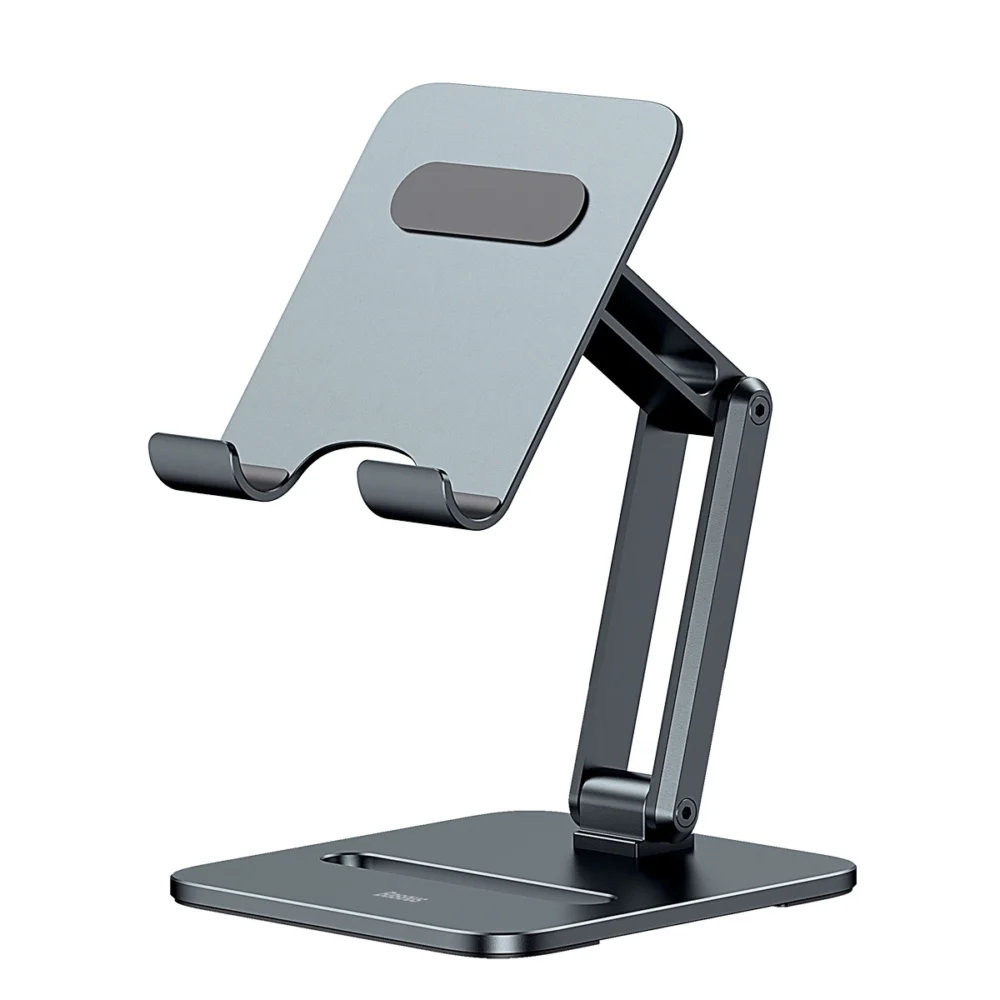 Baseus Desktop Biaxial Foldable metal tablet stand gray (LUSZ000113)eng