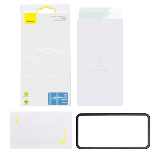 Baseus tempered glass HONOR X30 0.3mm clear (2pcs)(SGBL024302)eng