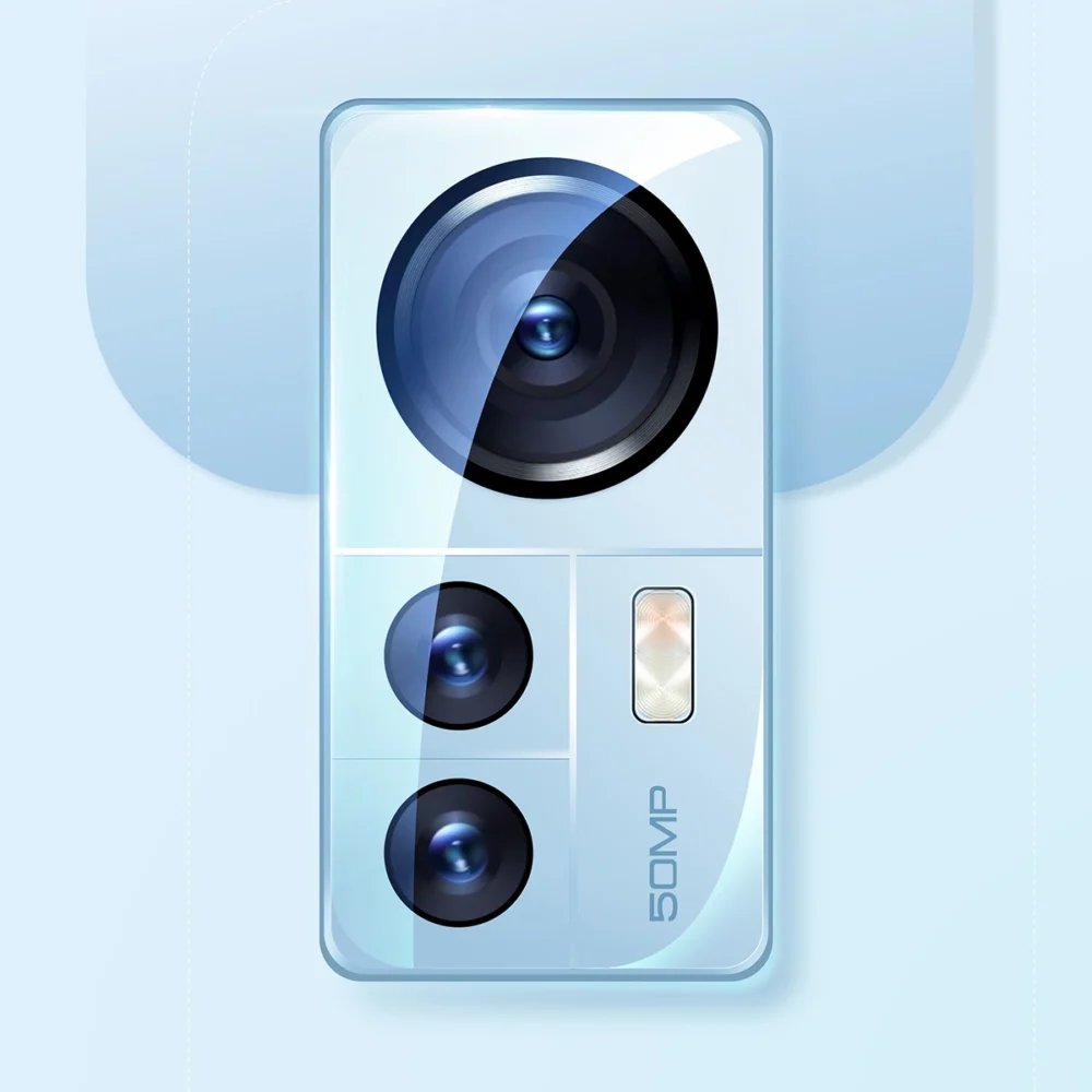 Baseus Xiaomi 12 Pro Camera Film 0.3mm Transparent (2pcs) + Cleaning Kit (SGQK000402)eng
