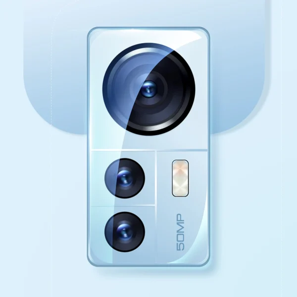 Baseus Xiaomi 12 Pro Camera Film 0.3mm Transparent (2pcs) + Cleaning Kit (SGQK000402)eng