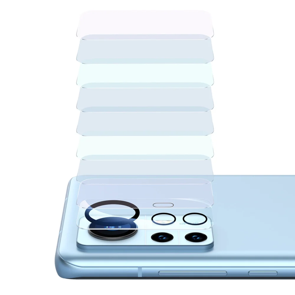 Baseus Xiaomi 12 Pro Camera Film 0.3mm Transparent (2pcs) + Cleaning Kit (SGQK000402)eng