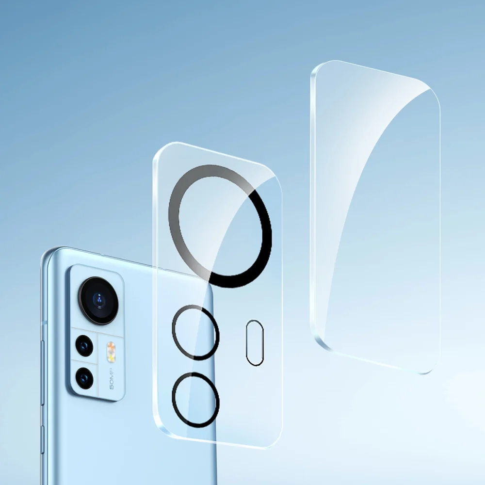 Baseus Xiaomi 12 Pro Camera Film 0.3mm Transparent (2pcs) + Cleaning Kit (SGQK000402)eng