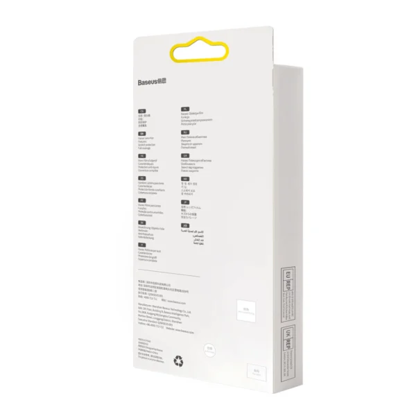 Baseus Huawei Mate 40 Pro+ Camera Film 0.3mm (2pcs) transparent + cleaning kit (SGQK000602)eng