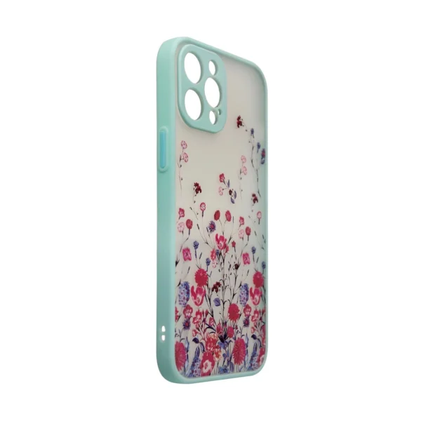 Design Case case for iPhone 13, blue flower covereng