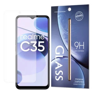 Tempered Glass 9H tempered glass Realme C35 (packaging - envelope)eng