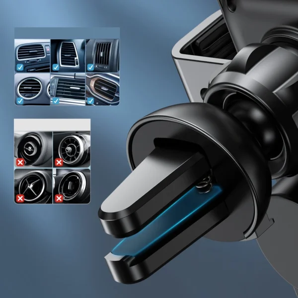 Choetech induction charger with holder + magnetic tips black (T201-F)eng