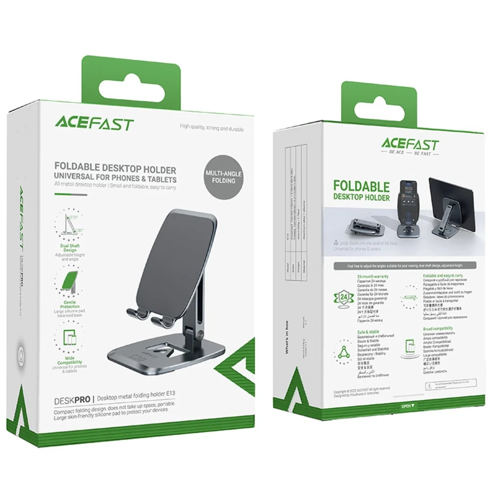 Acefast foldable stand / phone holder gray (E13)eng