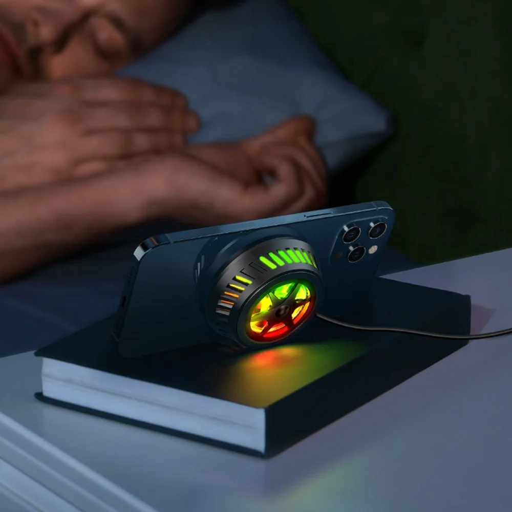 Acefast wireless induction charger with dark gray (E2) cooling systemeng