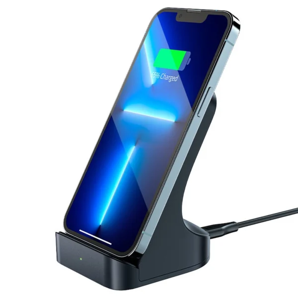 Acefast E14 wireless 15W inductive charger for iPhone - grayeng