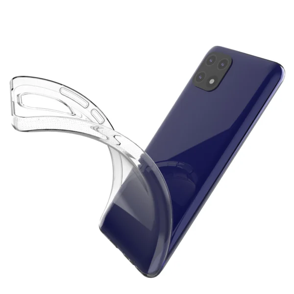 Gel case cover for Ultra Clear 0.5mm Samsung Galaxy A03 transparenteng