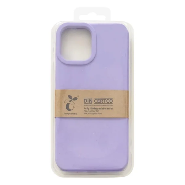 Eco Case case for iPhone 14 silicone degradable cover navy blueeng