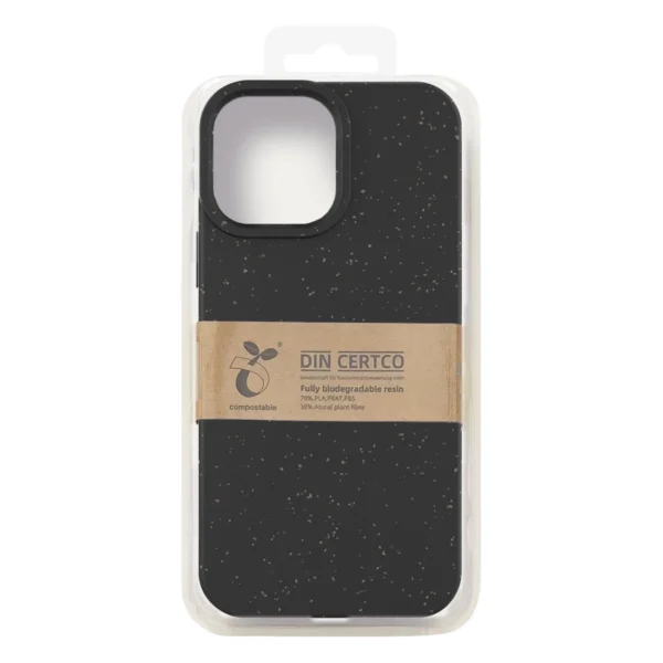 Eco Case case for iPhone 14 Plus silicone degradable cover blackeng