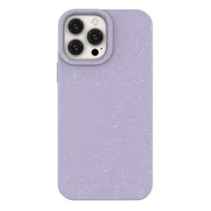Eco Case case for iPhone 14 Plus silicone degradable cover purpleeng
