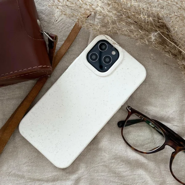 Eco Case case for iPhone 14 Plus silicone degradable cover purpleeng