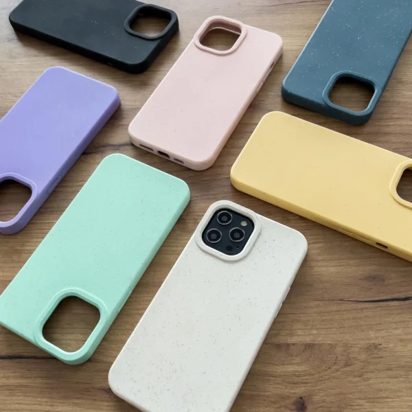 Eco Case case for iPhone 14 Plus silicone degradable cover purpleeng