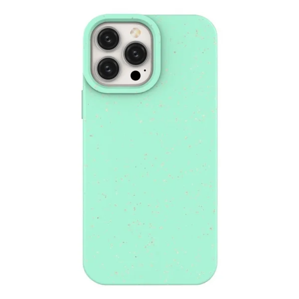 Eco Case case for iPhone 14 Plus silicone degradable cover mint greeneng