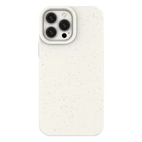Eco Case case for iPhone 14 Plus silicone degradable cover whiteeng