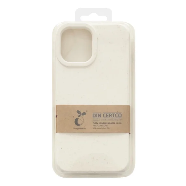 Eco Case case for iPhone 14 Plus silicone degradable cover whiteeng