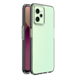 Spring Case case for Realme C35 silicone cover with frame blackeng