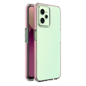 Spring Case case for Realme C35 silicone cover with frame light pinkeng