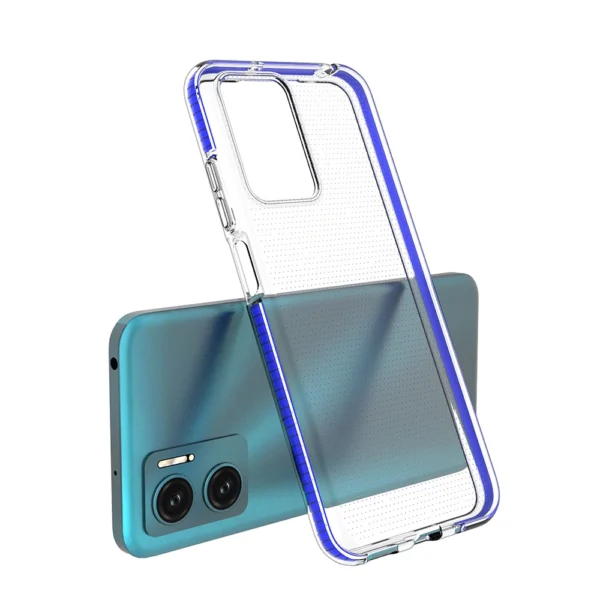Spring Case Cover for Xiaomi Redmi Note 11E /Redmi 10 5G / Redmi 10 Prime+ 5G / Poco M4 5G Silicone Cover with Frame Light Pinkeng