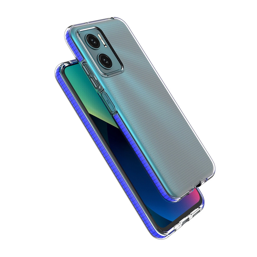 Spring Case Cover for Xiaomi Redmi Note 11E /Redmi 10 5G / Redmi 10 Prime+ 5G / Poco M4 5G Silicone Cover with Frame Light Pinkeng