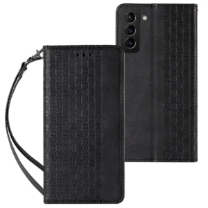 Magnet Strap Case for Samsung Galaxy A23 5G Flip Wallet Mini Lanyard Stand Blackeng
