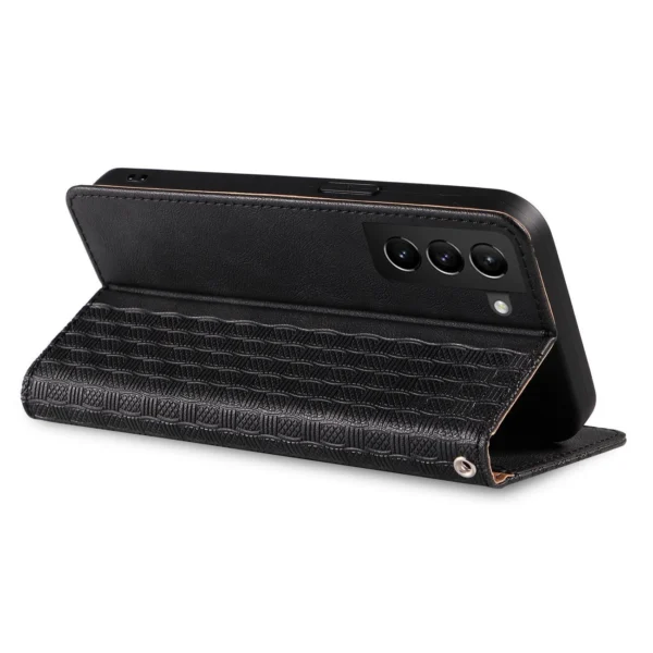 Magnet Strap Case for Samsung Galaxy A23 5G Flip Wallet Mini Lanyard Stand Blackeng