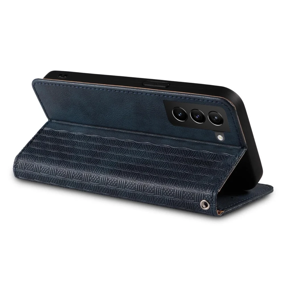 Magnet Strap Case Case For Samsung Galaxy A23 5G Flip Wallet Mini Lanyard Stand Blueeng