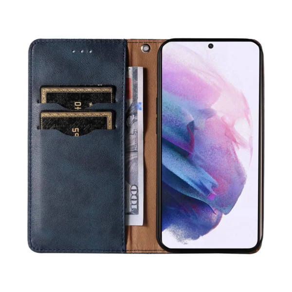 Magnet Strap Case Case For Samsung Galaxy A23 5G Flip Wallet Mini Lanyard Stand Blueeng