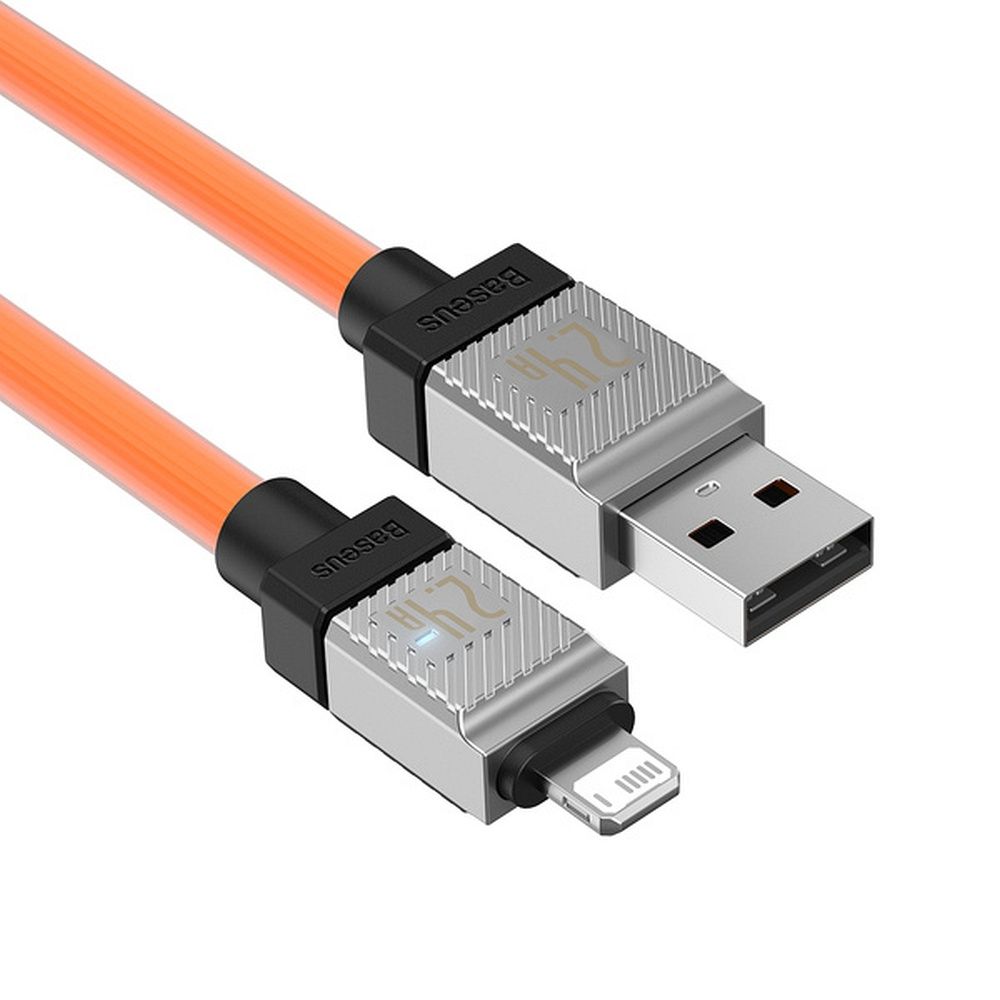 BASEUS cable USB A to Lightning 2,4A Coolplay CAKW000507 2 m orange
