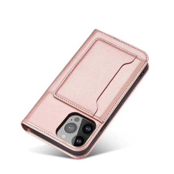 Magnet Card Case for Samsung Galaxy A23 5G Cover with Flip Wallet Stand Pinkeng