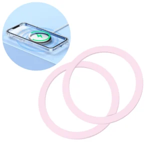 Joyroom set of metal magnetic rings for smartphone 2 pcs. pink (JR-Mag-M3)eng