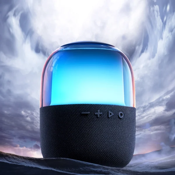 Joyroom wireless Bluetooth 5.3 RGB speaker black (JR-ML05)eng