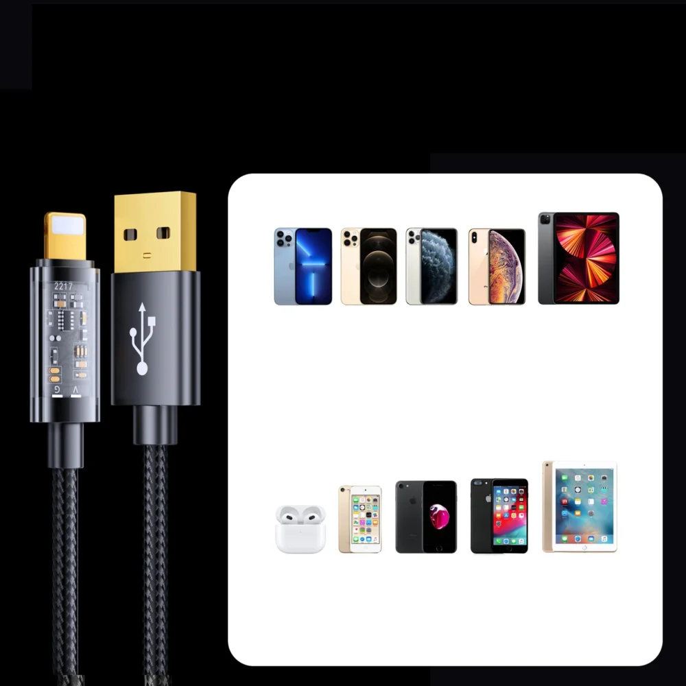 Joyroom S-UL012A12 USB-A / Lightning cable 2.4A 20W 1.2m - blueeng