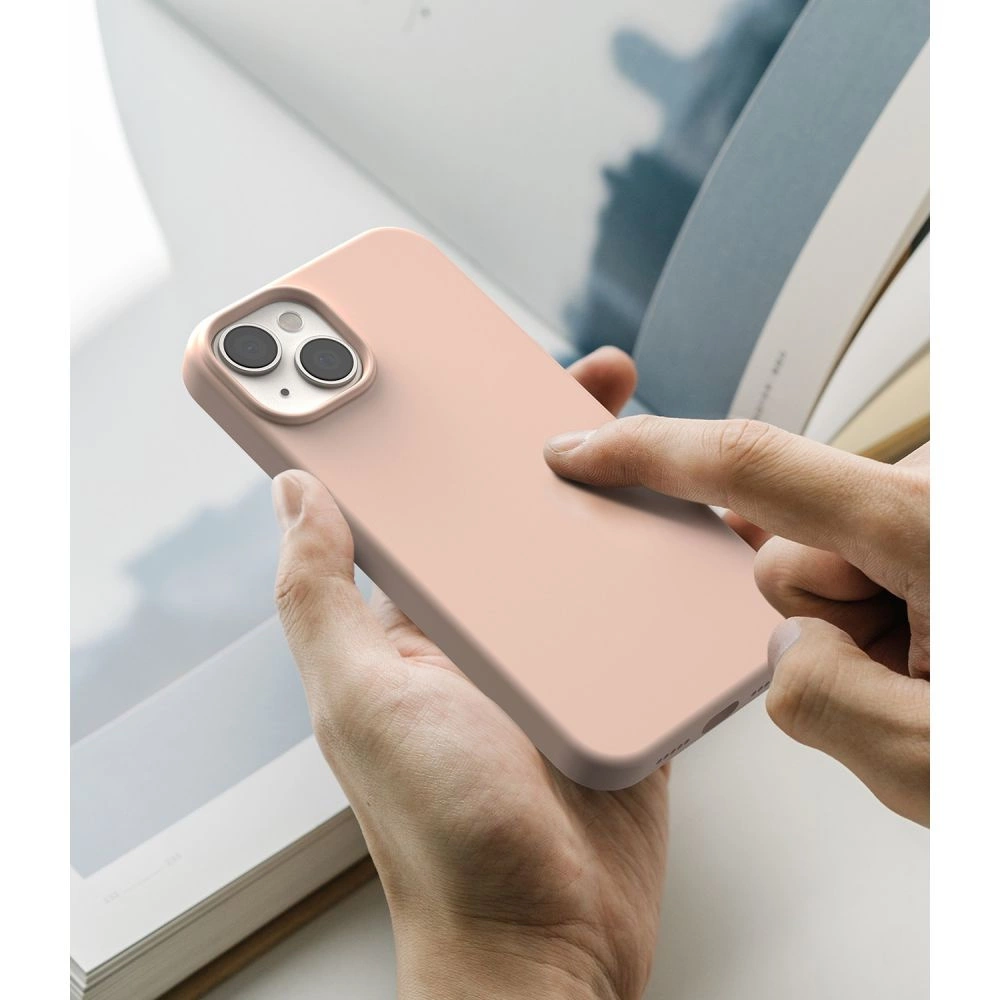 Ringke Apple iPhone 14 Plus 6.7 "SILICONE PINK SANDeng