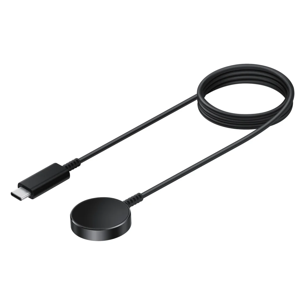 Samsung fast wireless charger for Samsung Galaxy Watch 3/4/5, Galaxy Active / Active 2 smartwatches black (EP-OR900BBEGWW)eng