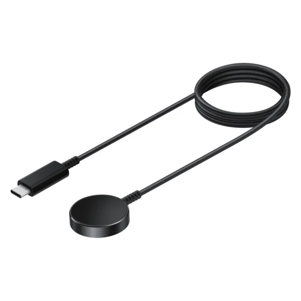 Samsung fast wireless charger for Samsung Galaxy Watch 3/4/5, Galaxy Active / Active 2 smartwatches black (EP-OR900BBEGWW)eng