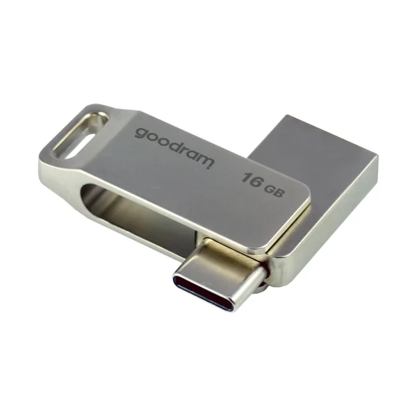 Flash Drive 16GB USB 3.2 Gen 1 USB / USB C OTG ODA3 Goodram - Silvereng