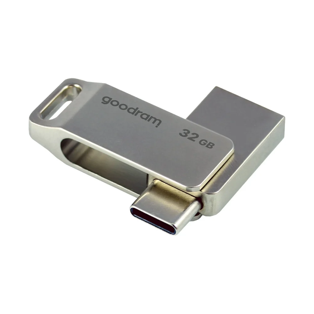 Flash Drive 32GB USB 3.2 Gen 1 USB / USB C OTG ODA3 Goodram - Silvereng