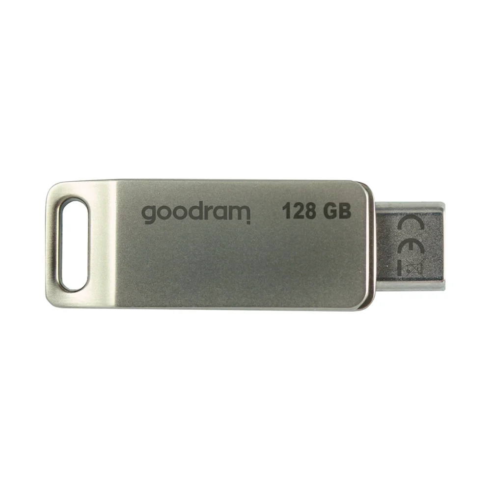 Flash Drive 128GB USB 3.2 Gen 1 USB / USB C OTG ODA3 Goodram - Silvereng