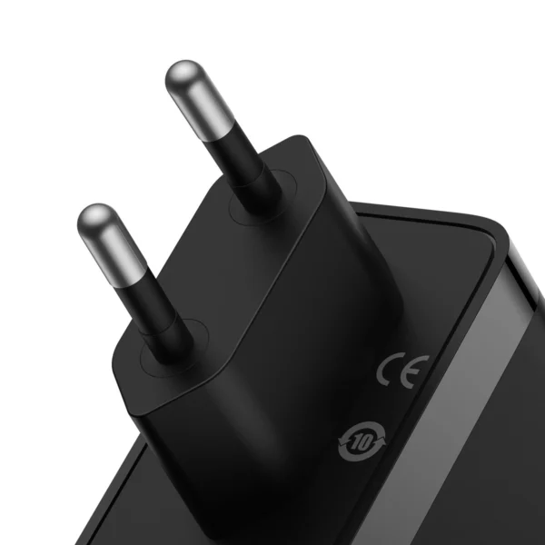Baseus GaN5 Pro fast charger 2xUSB-C + USB 140W EU black (CCGP100201)eng