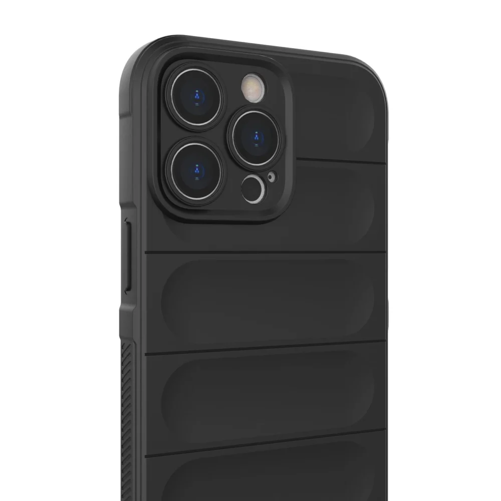 Magic Shield Case case for iPhone 14 Pro Max flexible armored dark blue covereng
