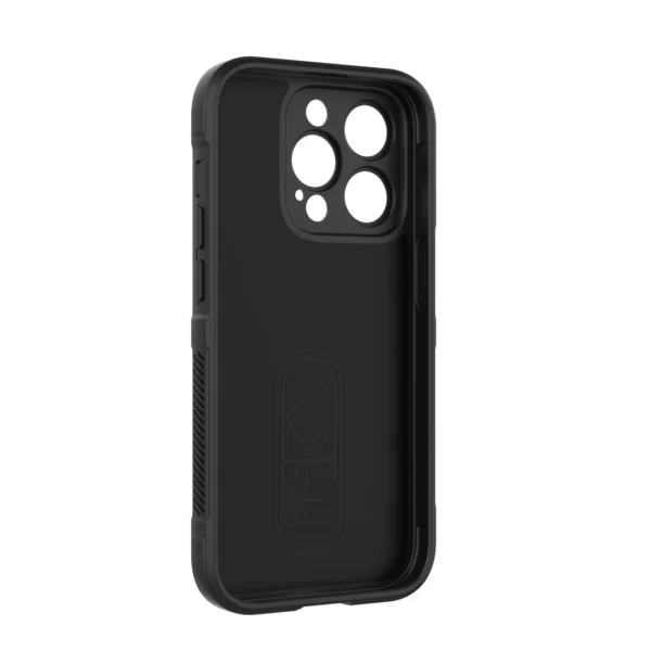 Magic Shield Case case for iPhone 14 Pro elastic armored cover in burgundyeng