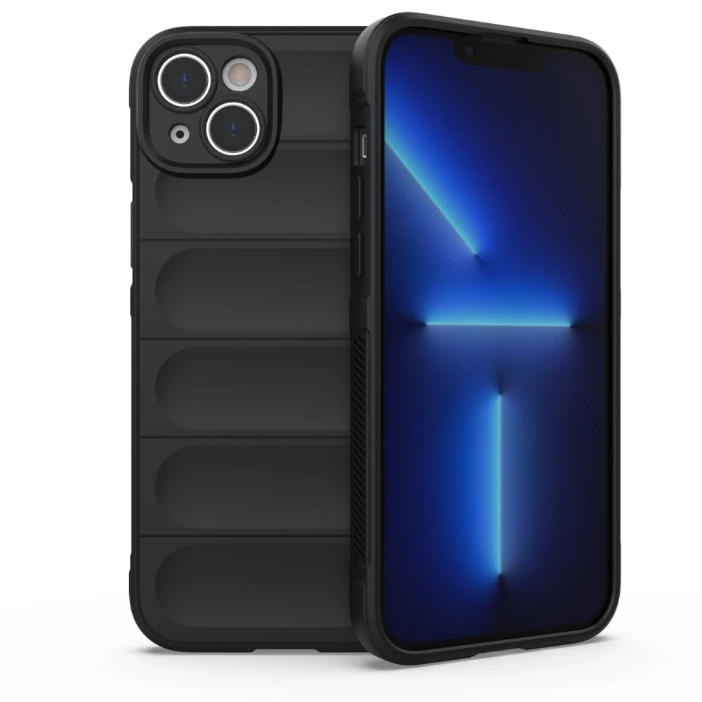 Magic Shield Case case for iPhone 14 Plus flexible armored cover blackeng