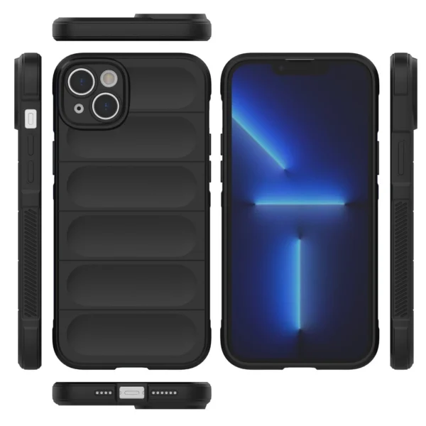Magic Shield Case case for iPhone 14 Plus flexible armored cover blackeng