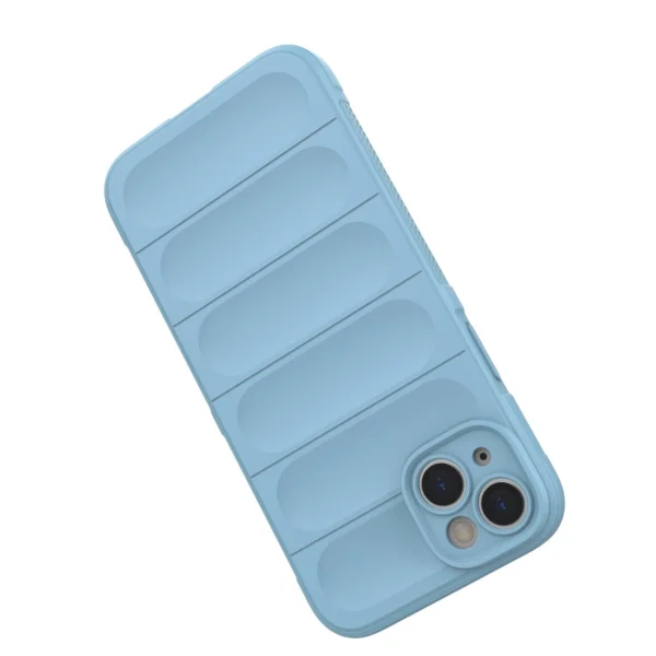 Magic Shield Case case for iPhone 14 Plus flexible armored case light blueeng