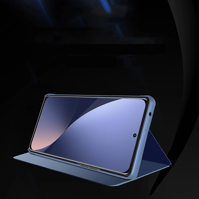 Clear View Case cover for Xiaomi 12 Lite cover with a flap pinkeng