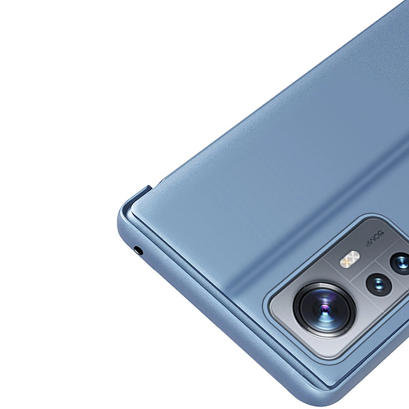 Clear View Case cover for Xiaomi 12 Lite cover with a flap pinkeng